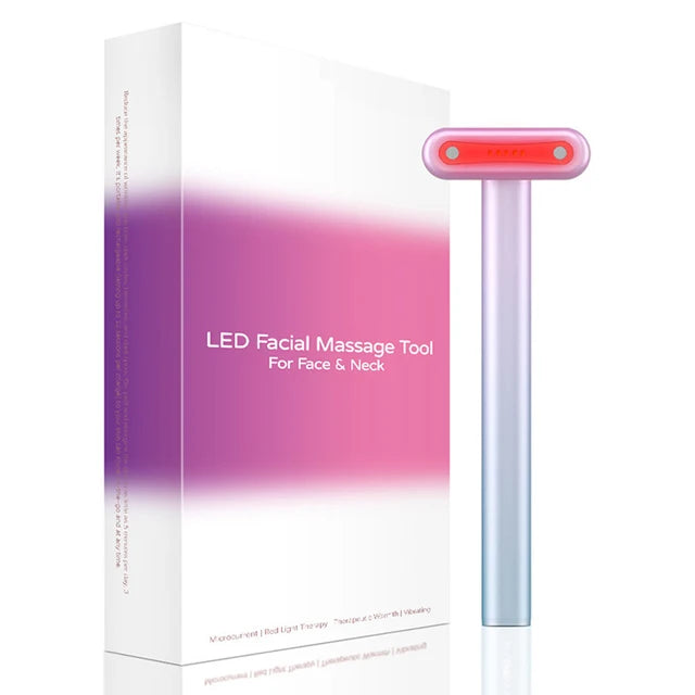 LED Anti-Aging Facial Massage Tool