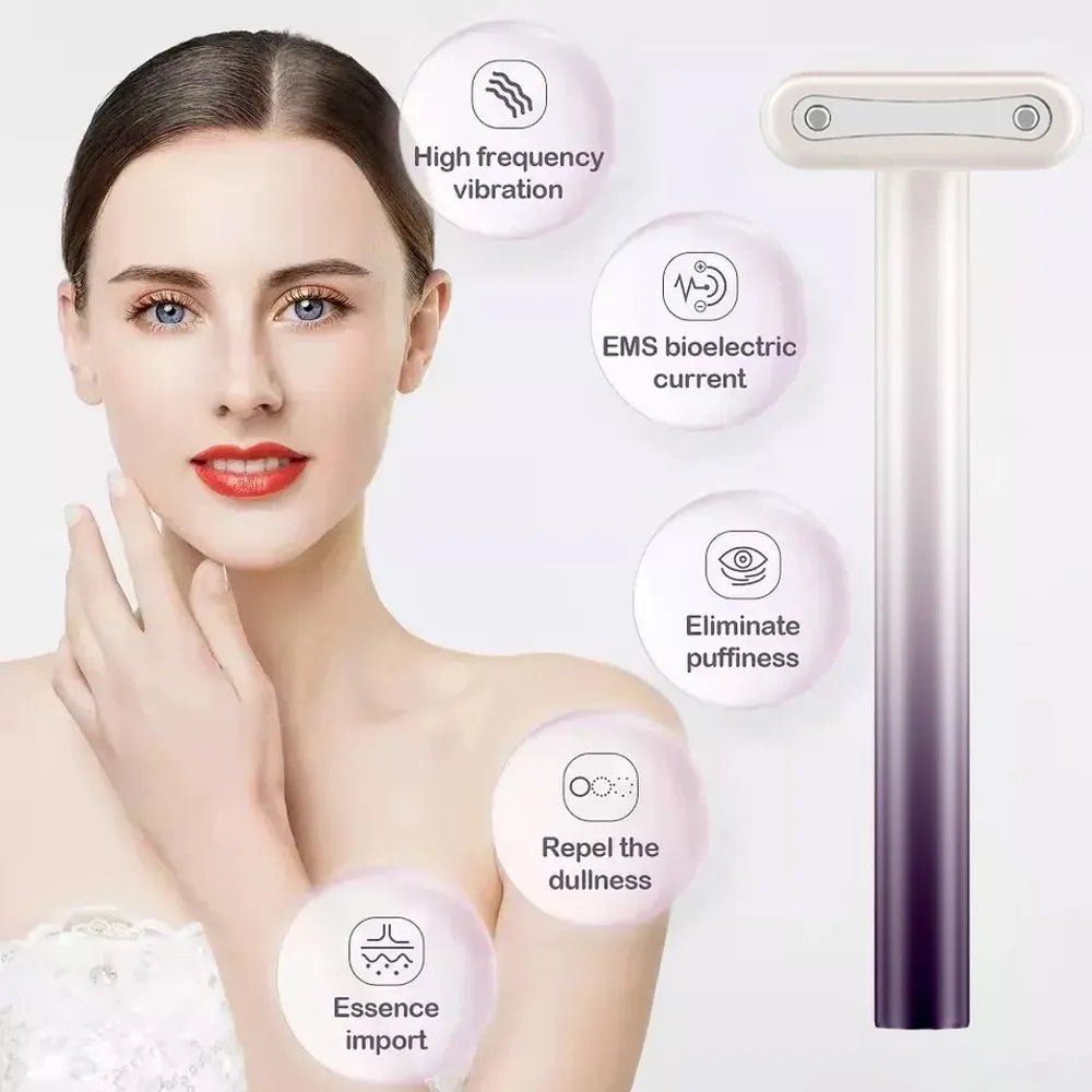 LED Anti-Aging Facial Massage Tool